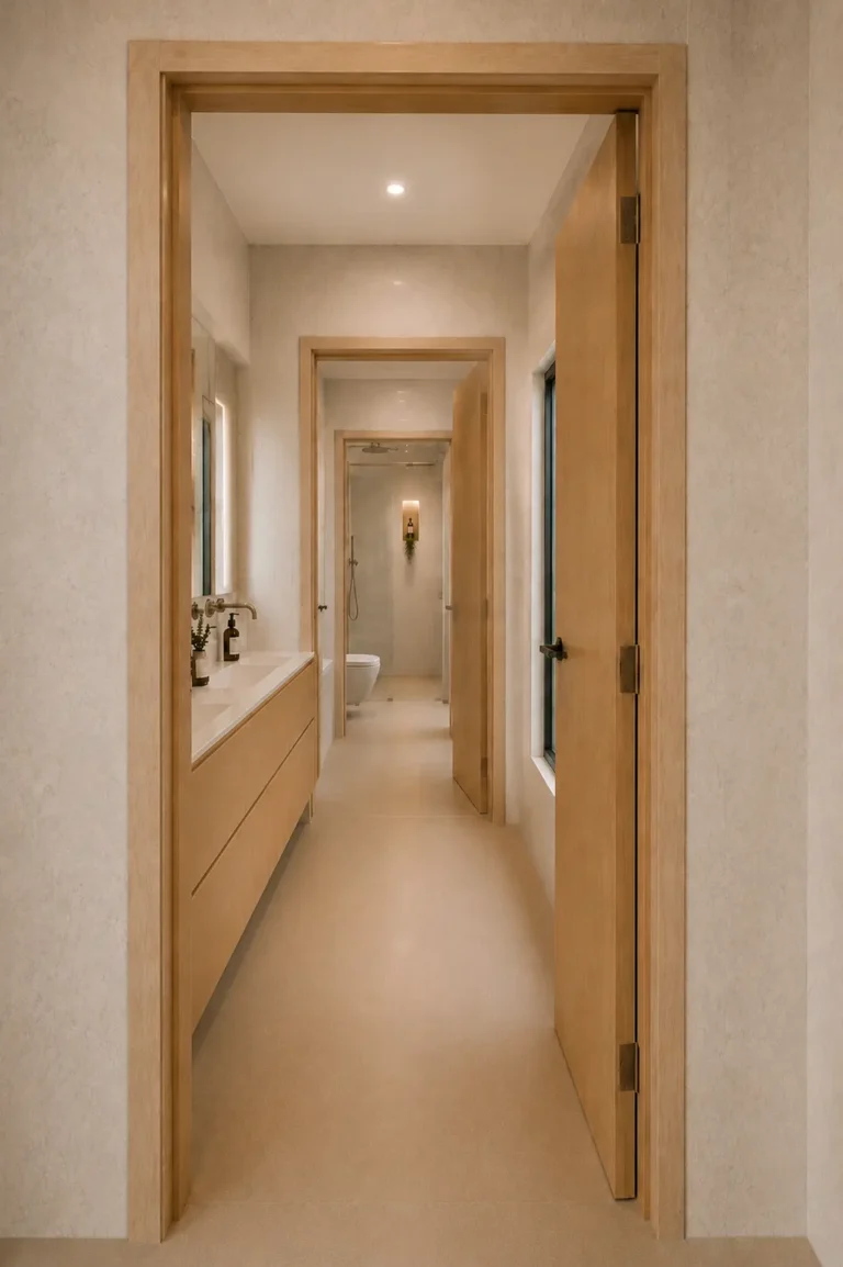 Λουτρό του Anavryta One-Bedroom Home