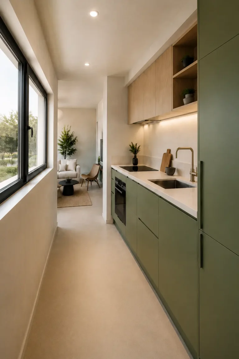 Κουζίνα του Anavryta One-Bedroom Home