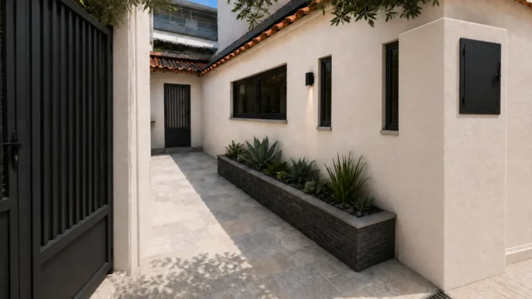 Πλάγια όψη του Anavryta One-Bedroom Home