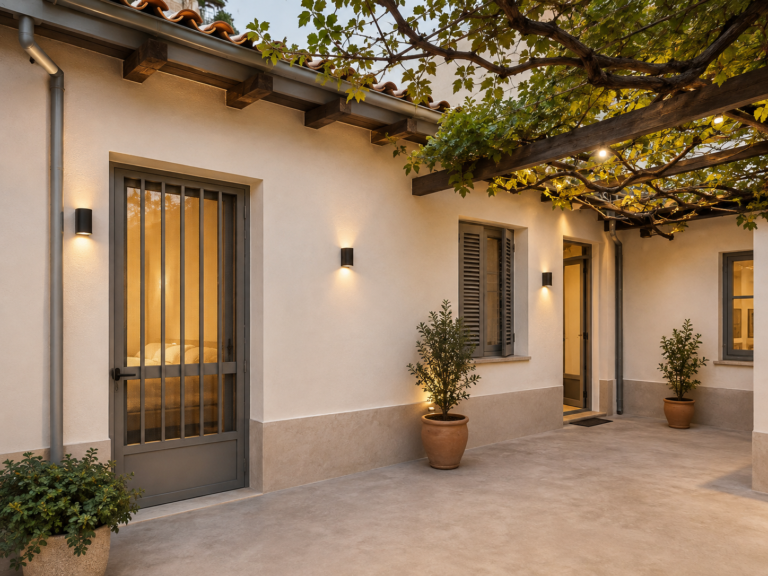 Εσωτερική αυλή — Athmonon Courtyard Studios · ενδεικτική απεικόνιση